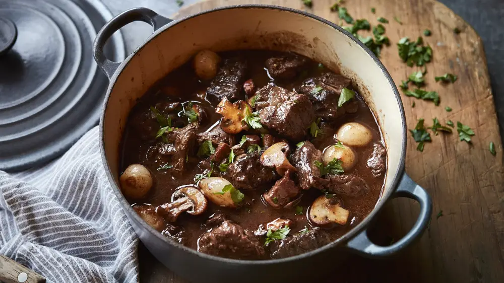 Recette du bœuf bourguignon traditionnel​ de grand-mère