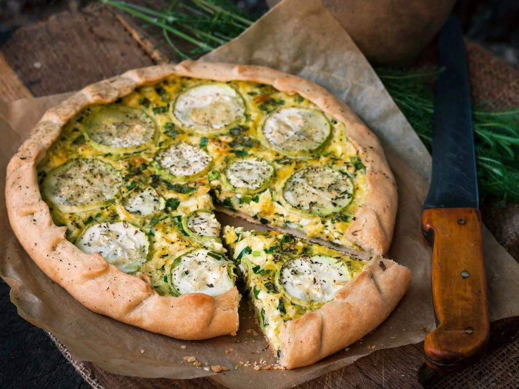 Courgettes au fromage de chèvre