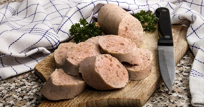 Boudin blanc sauce moutarde